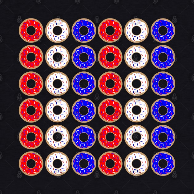 Patriotic Donuts (Vertical) by ShawnIZJack13